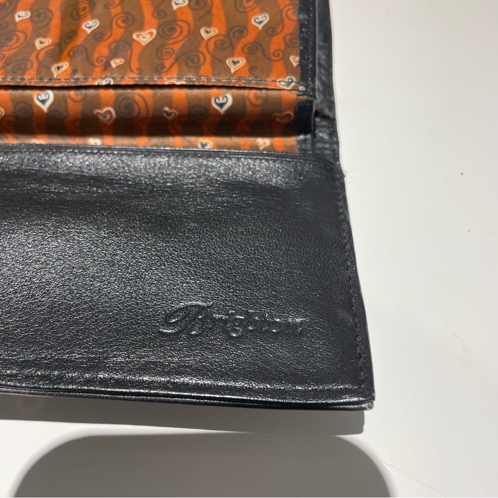 Brighton Women’s Large Croc Print Tri Fold and Black & Brown Wallet - Picture 5 of 14